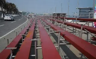 Censan a graderos rumbo al Carnaval de Veracruz 2026 