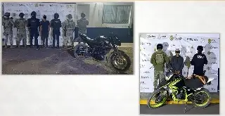 Recuperan vehículos con reporte de robo en Veracruz; hay 8 detenidos 