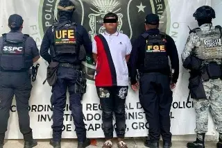 Detienen a presunto responsable de asesinar a tres personas en Acapulco