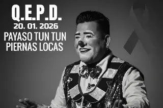 Consterna fallecimiento del payaso 'Tun Tun Piernas Locas' en Veracruz