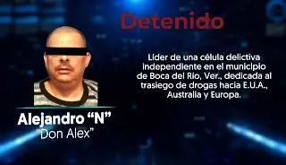 Destacan desmantelamiento de célula delictiva en Boca del Río 
