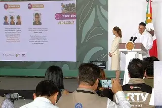 Combante a al extorsión en Veracruz: Detienen a 49 personas, entre ellos 4 policías 