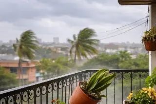 Asegurar objetos ligeros en patios y azoteas, pide Protección Civil ante pronóstico de norte