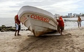 Nortes complican ingresos de pescadores en Veracruz