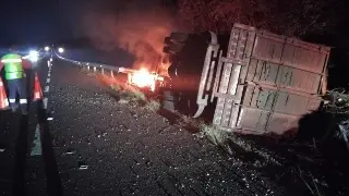 Tome precauciones, hay cierre parcial de circulación en carretera de Veracruz; conoce el motivo