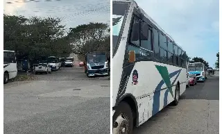 Paro camionero: Concentran unidades en terminales