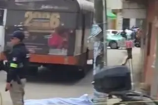 Camión de pasaje atropella y mata a adulto mayor en Xalapa, esto se sabe