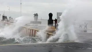 En Veracruz ya reportan norte con rachas cercanas a 100 km/h, ¿Seguirá el viento fuerte?