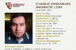 Joven desaparece en Maltrata, Veracruz; estas son sus características 