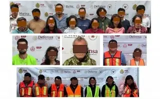 Cateos en Veracruz dejan 25 detenidos en una semana