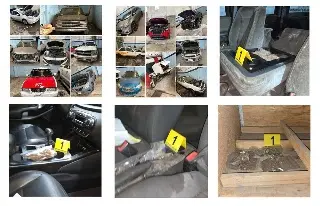 Cateo en Veracruz: Aseguran vehículos alterados y drogas 