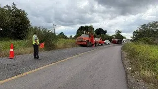 Cierre parcial de circulación en carretera de Veracruz; checa a qué altura 