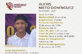 Menor de edad desaparece en el puerto de Veracruz; estas son sus características