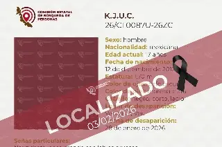 Localizan sin vida a menor de edad reportado como desaparecido en el puerto de Veracruz