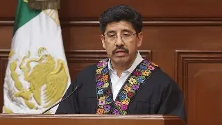Ministro Aguilar Ortiz explica por qué le limpiaron los zapatos; niega actitud de superioridad