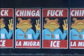 ¿Qué hace el sapo de Bad Bunny en protesta contra ICE previo al Super Bowl?