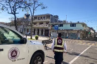 Activan protocolo de atención en el puerto de Veracruz tras sismo de magnitud 5.7