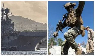 Muere militar de EU tras caer por la borda de un buque en las operaciones en el Caribe