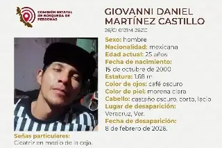 Joven desaparece en el puerto de Veracruz; aquí sus características