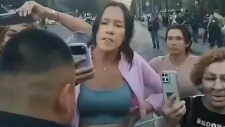 Protesta LGBTIQ termina en riña con uniformados (+Video)
