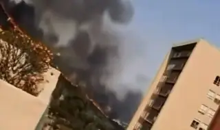 Incendio pastizal afecta visibilidad en autopista Chapama - Lechería, en el Edomex