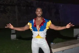 Bailarín de Shakira y ganador de Got Talent, en comparsa del Carnaval de Veracruz 2026 (+video)