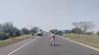 Hay cierre parcial de circulación en carretera de Veracruz; conoce la razón 