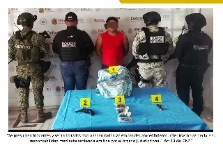 Un detenido deja cateo en Cosamaloapan 