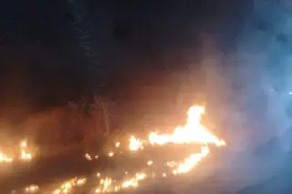 Revelan la causa del fuerte incendio que alarmó a vecinos de Laguna Real en Veracruz 