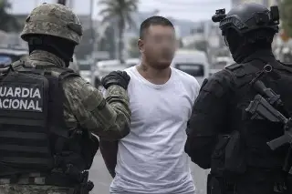 Detienen a Christian 'N', alias 'Peater', presunto líder un cártel en Acapulco