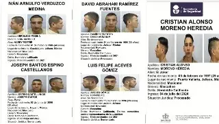 Revelan nombres y fotos de reos fugados del penal de Vallarta; siguen prófugos