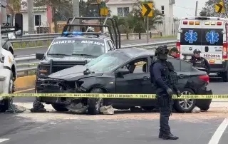 Muere mujer en fatal accidente automovilístico en carretera de Veracruz