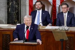 Donald Trump afirma que tráfico de fentanilo en la frontera ha caído 56% 