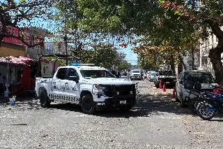 Fuerzas Federales realizan operativo en centro de Veracruz; hay cierre vial 