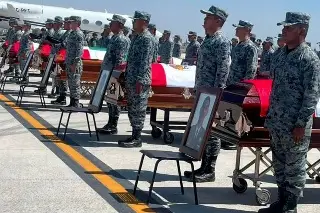 Realizan honores fúnebres a militares caídos en operativo contra 'El Mencho’