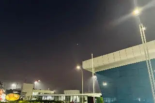 Niebla en el aeropuerto de Veracruz 