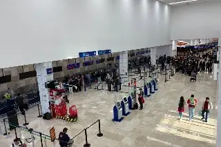 Retrasos en vuelos del Aeropuerto de Veracruz
