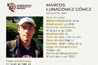 Joven de 20 años desaparece en Xalapa, Veracruz; estas son sus características 