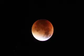 ¿A qué hora se verá el eclipse luna de sangre en Veracruz?