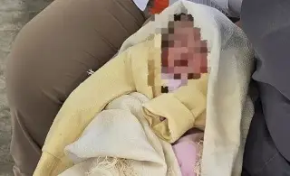 Rescatan a recién nacida en Cazones de Herrera, Veracruz; esto se sabe 