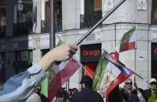 Así celebran iraníes la intervención de EU e Israel en su país (+Video)