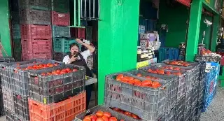 Precio del tomate por las nubes en Veracruz 