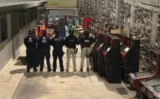 Aseguran 58 máquinas tragamonedas durante nueve cateos en Xalapa y Tlalnelhuayocan