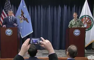 EU afirma que atacó un portaaviones de drones en Irán