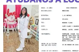 Desaparece otra alumna de la Universidad Autónoma del Estado de Morelos; ya suman 3 casos