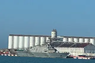 Zarpa de Veracruz el USS Wichita de EU (+Fotos)