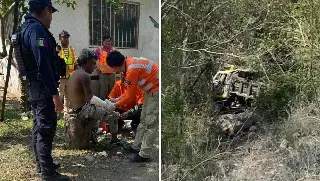 Camión se va a barranco de 40 metros en Rinconada, esto se sabe