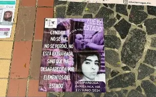 Desaparición de Cynthia sigue sin avances a 2 años de su desaparición en Poza Rica