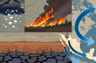 Marzo, temporada de granizadas, incendios, estiaje, frentes fríos y nortes en Veracruz: Conagua