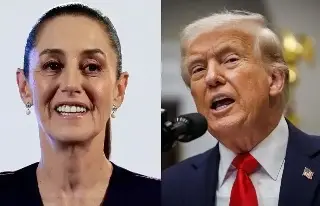 ‘Déjeme erradicarlos’: pidió Trump a Sheinbaum erradicar cárteles en México 
